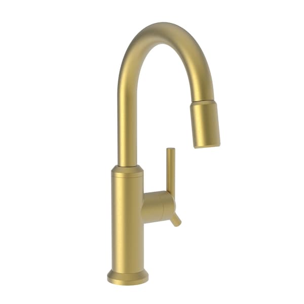 Newport Brass Prep/Bar Pull Down Faucet in Satin Gold (Pvd) 3200-5223-24S - main